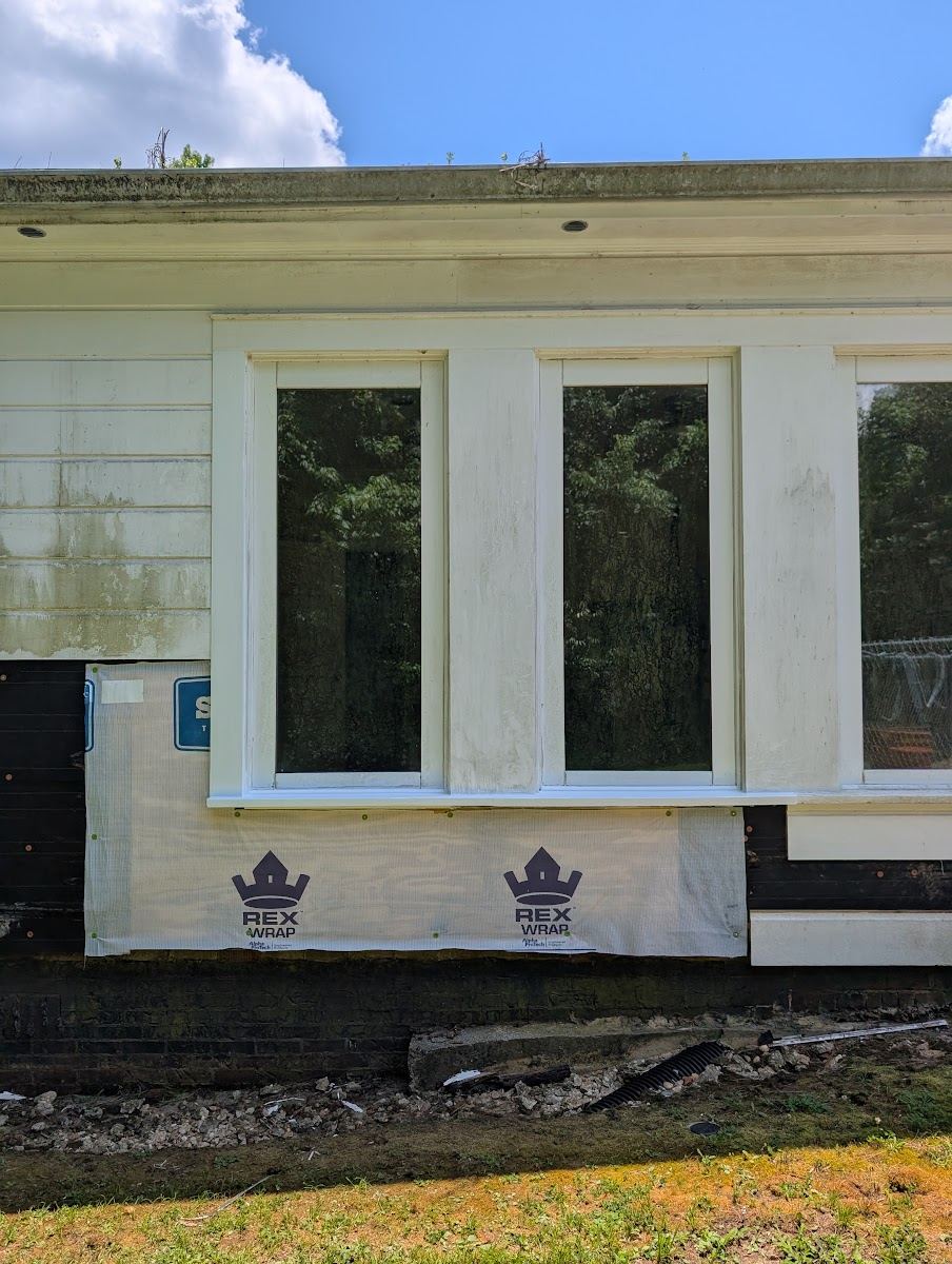 Siding work