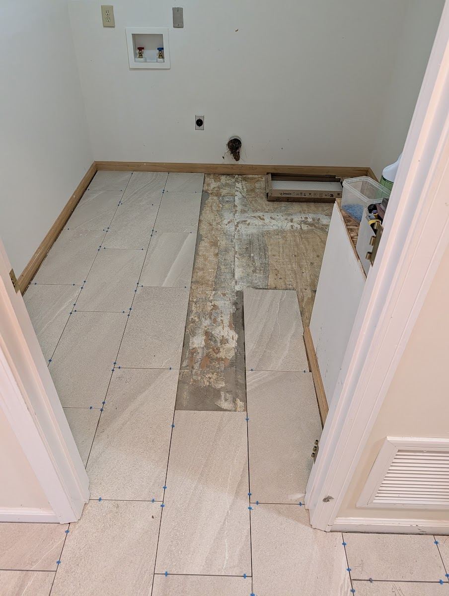 Tile floor